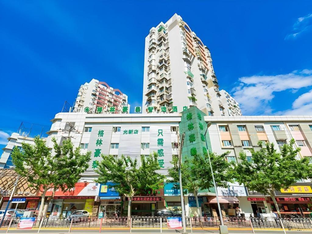 Greentree Inn Shanghai Guangxin Road Tongji Hospital Express Hotel Exterior foto
