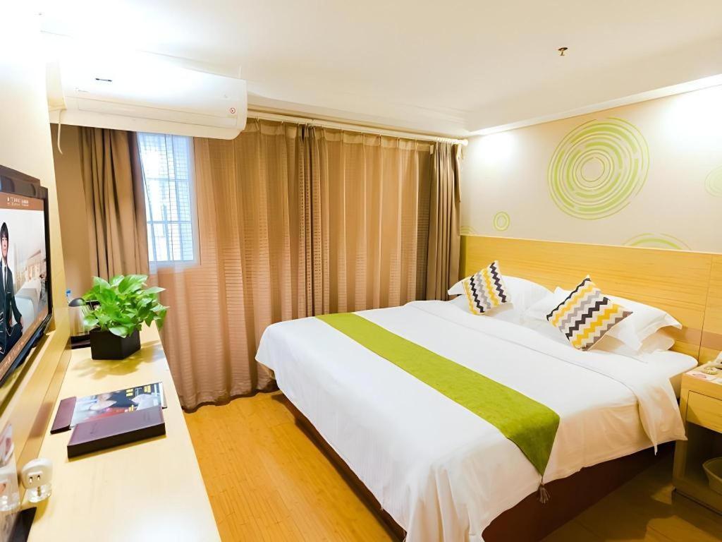 Greentree Inn Shanghai Guangxin Road Tongji Hospital Express Hotel Exterior foto