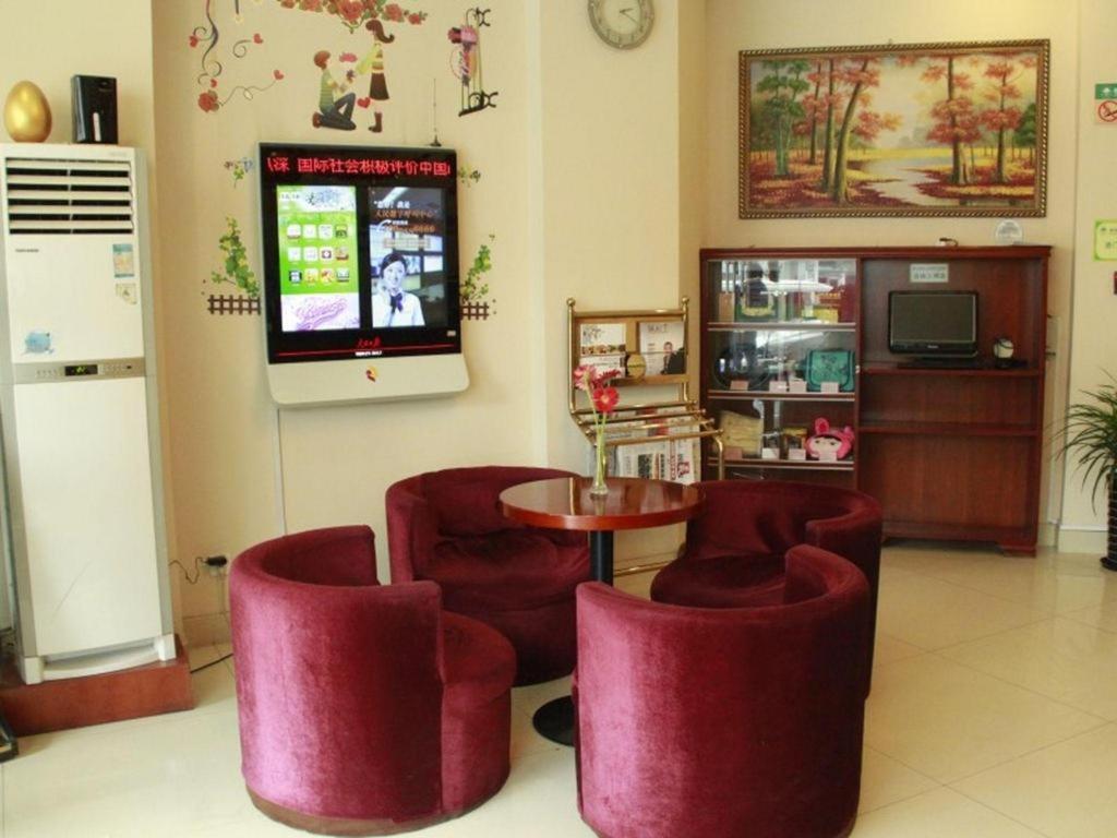 Greentree Inn Shanghai Guangxin Road Tongji Hospital Express Hotel Exterior foto