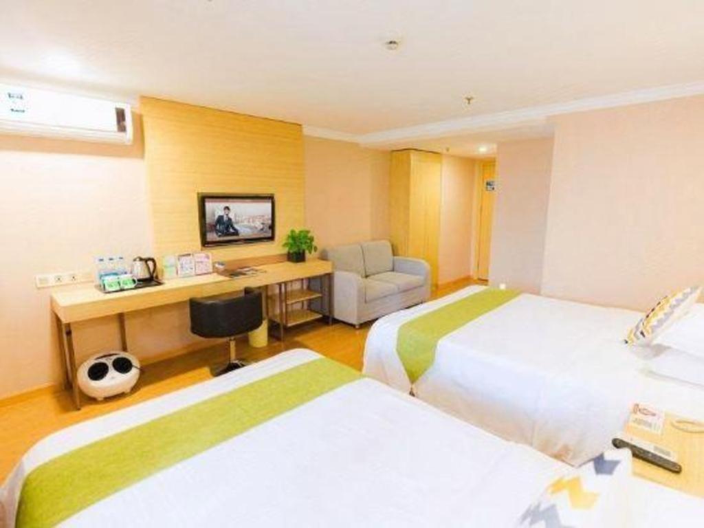 Greentree Inn Shanghai Guangxin Road Tongji Hospital Express Hotel Exterior foto
