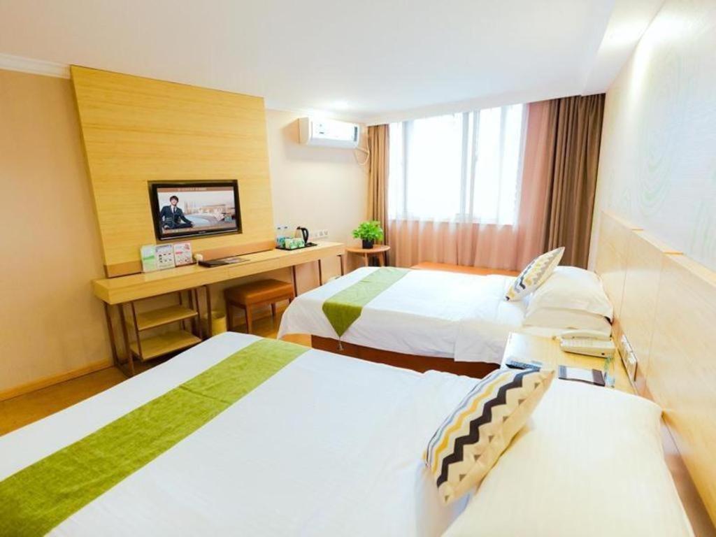 Greentree Inn Shanghai Guangxin Road Tongji Hospital Express Hotel Exterior foto