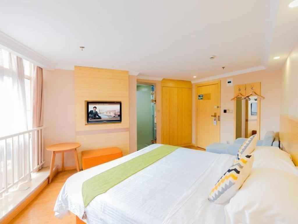 Greentree Inn Shanghai Guangxin Road Tongji Hospital Express Hotel Exterior foto