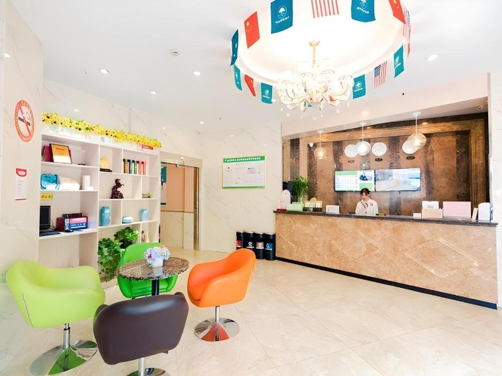 Greentree Inn Shanghai Guangxin Road Tongji Hospital Express Hotel Exterior foto